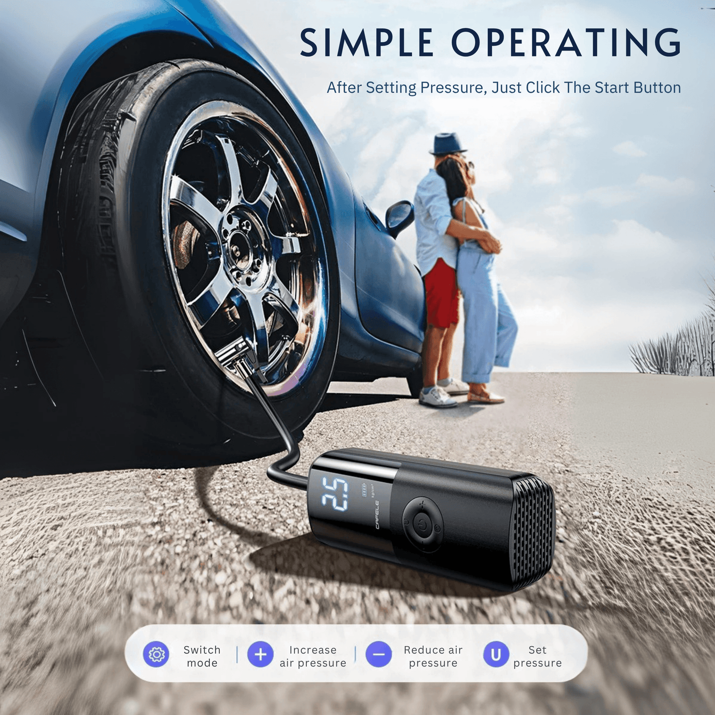 Portable Air Compressor - Autotrendix