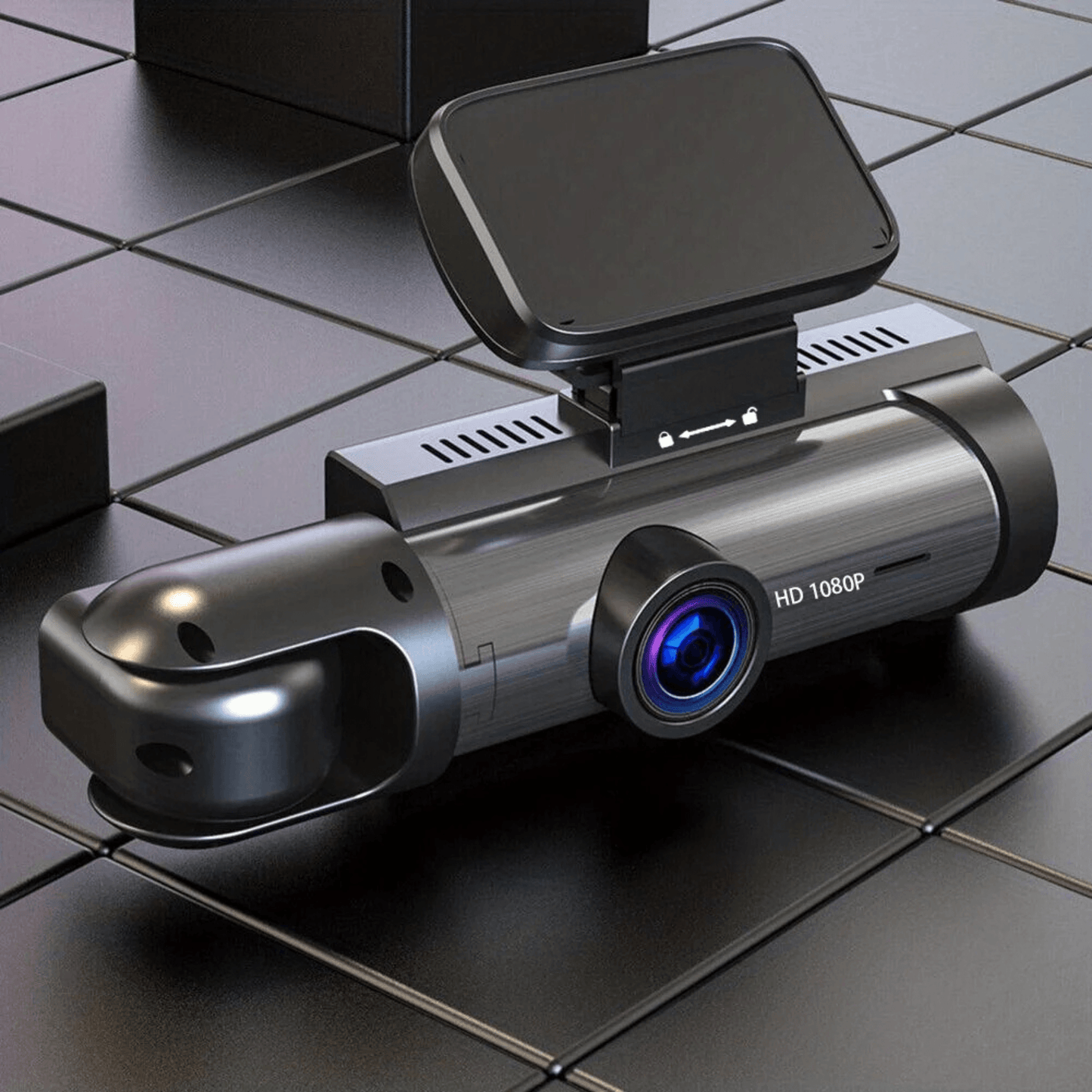 Dual-Lens Dash Camera with HD Night Vision - Autotrendix