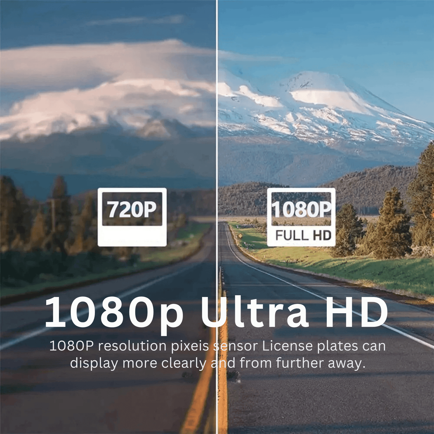Dual-Lens Dash Camera with HD Night Vision - Autotrendix