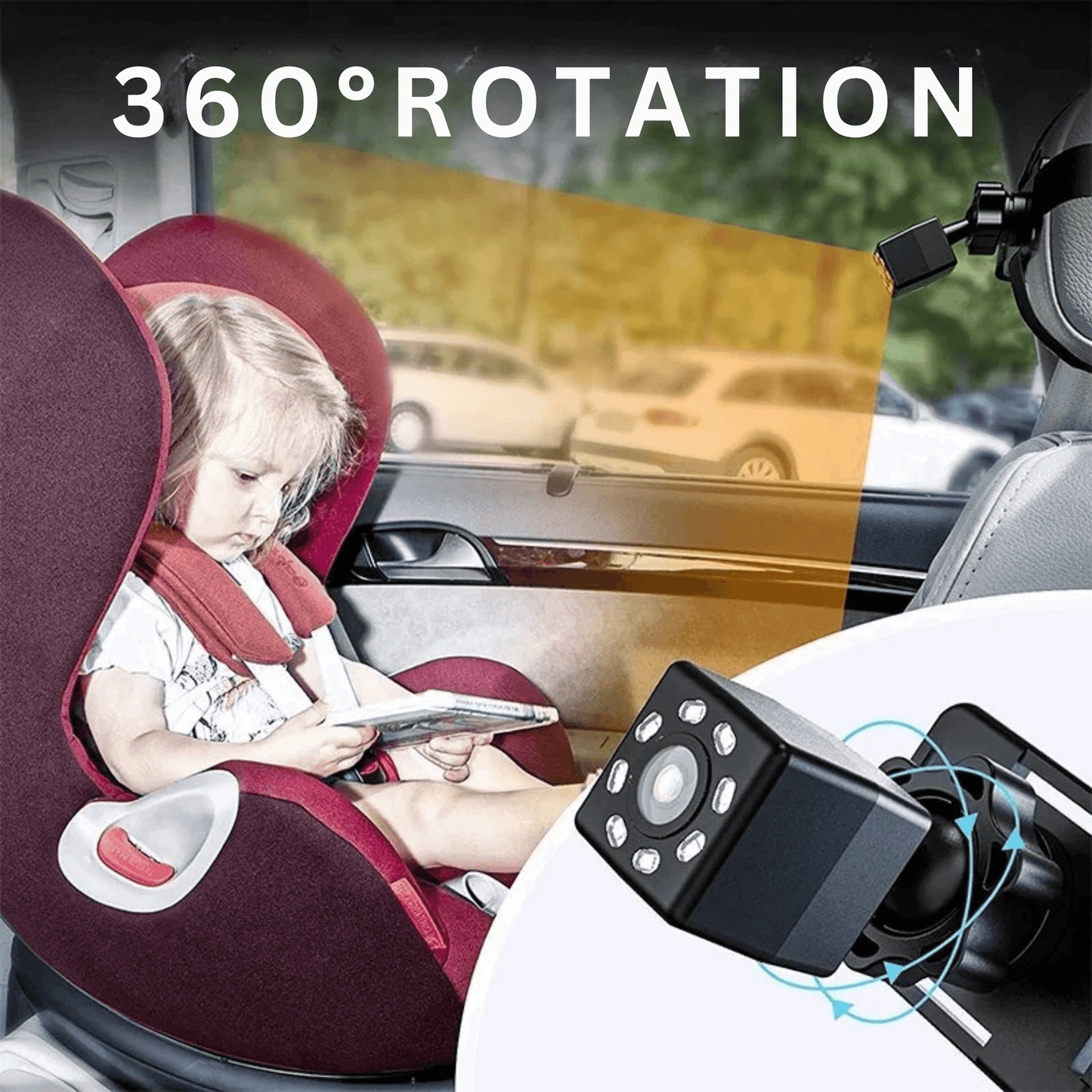 HD Night Vision Baby Mirror Monitor - Autotrendix