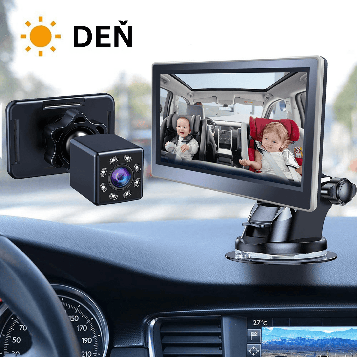 HD Night Vision Baby Mirror Monitor - Autotrendix