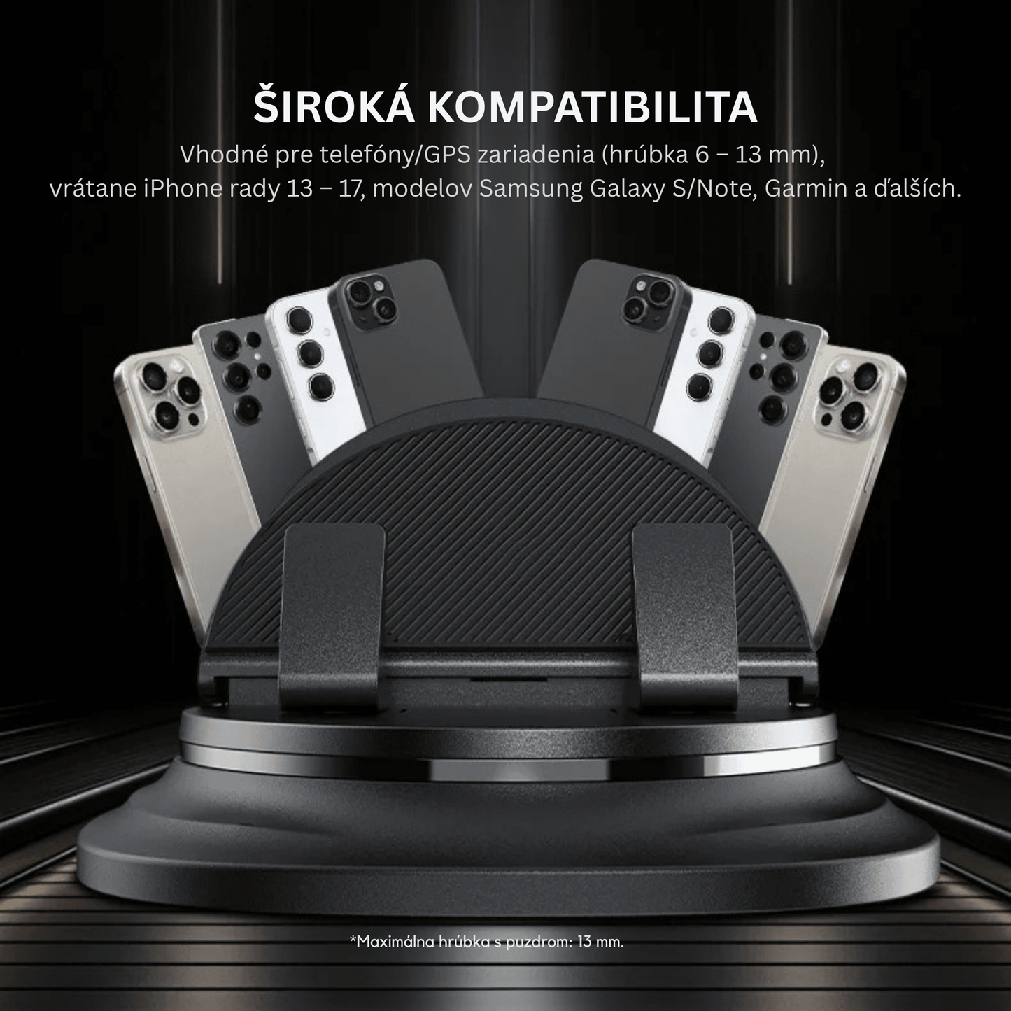 Multifunctional 360° Rotatable Car Phone Holder - Autotrendix