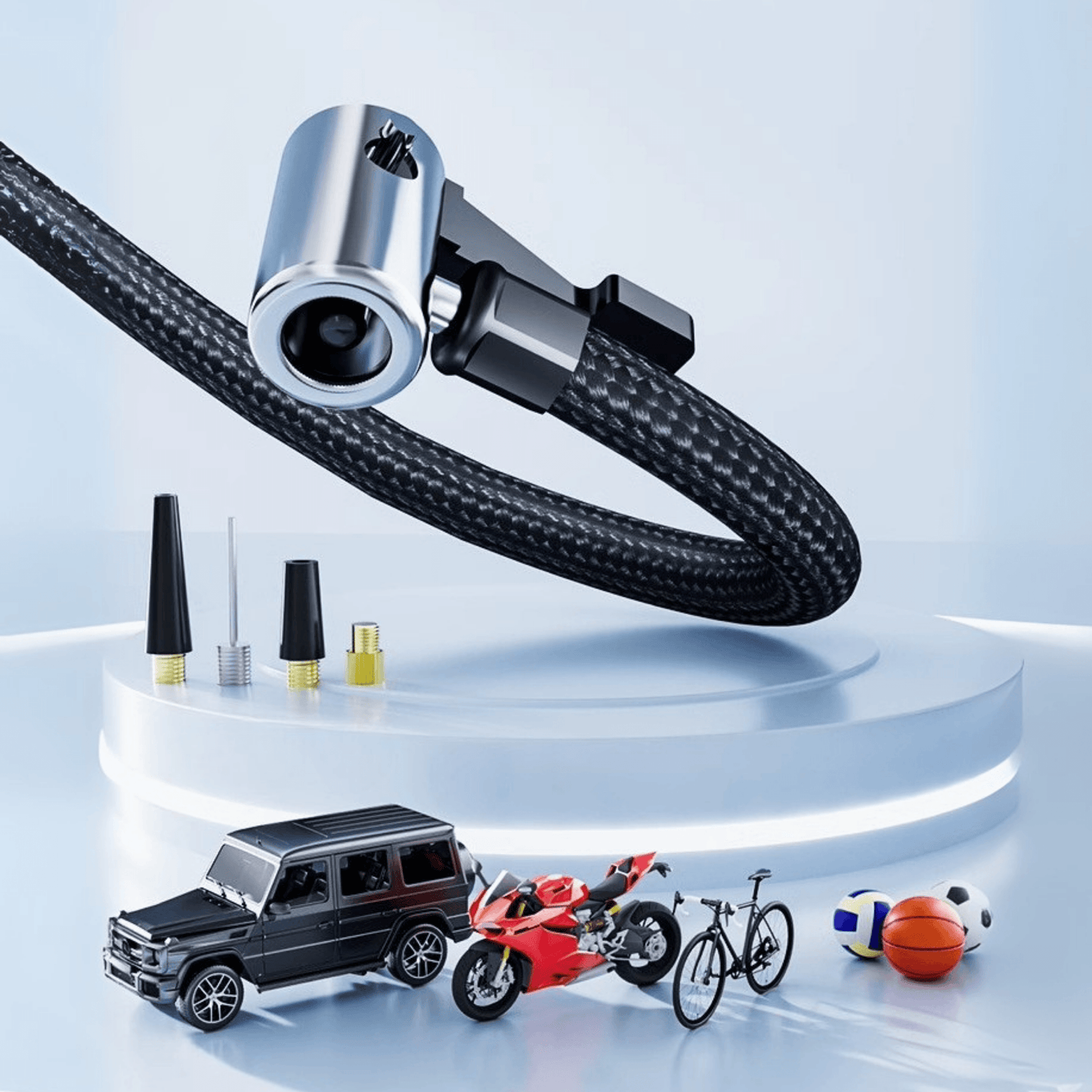 Portable Car Jump Starter & Air Compressor - Autotrendix