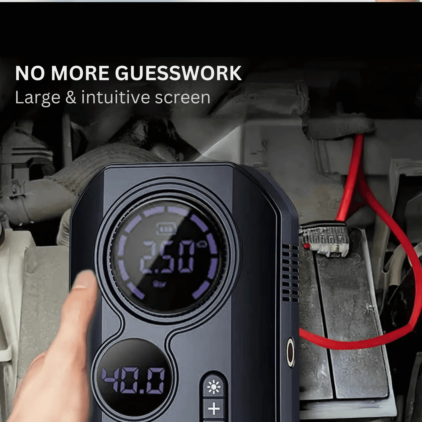 Portable Car Jump Starter & Air Compressor - Autotrendix
