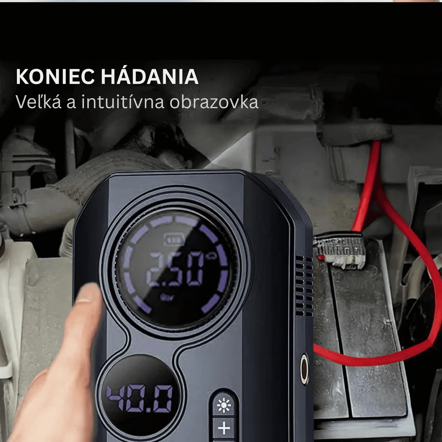 Portable Car Jump Starter & Air Compressor - Autotrendix