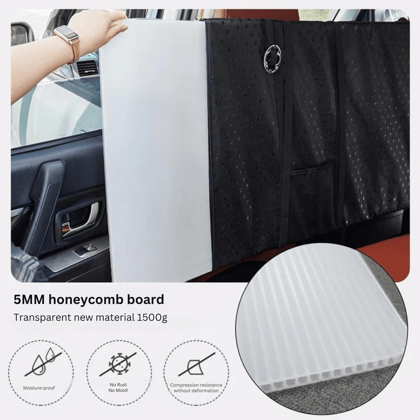 Scratchproof Dog Car Seat Cover - Autotrendix