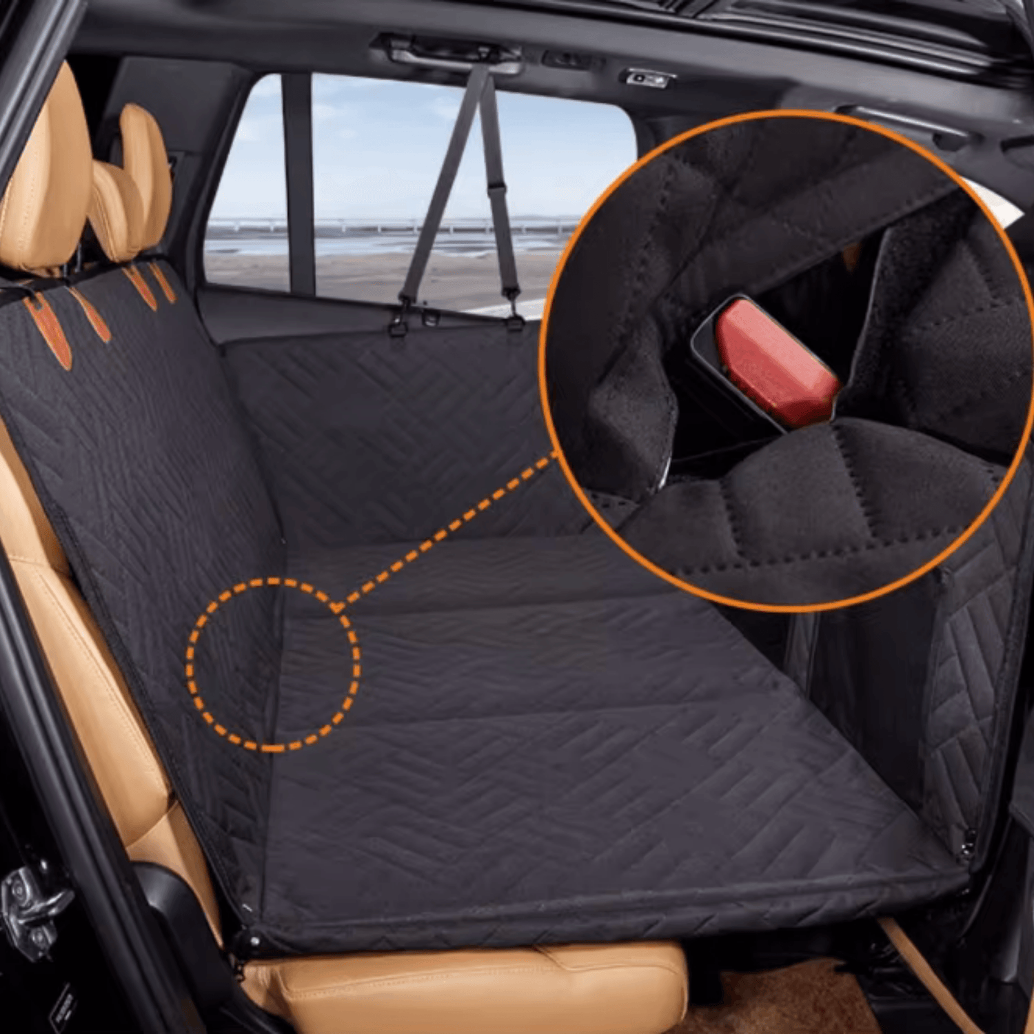 Scratchproof Dog Car Seat Cover - Autotrendix