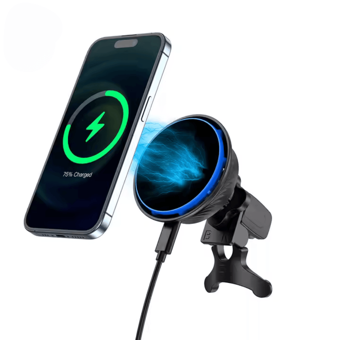 Smart Wireless Magnetic Car Charger - Autotrendix