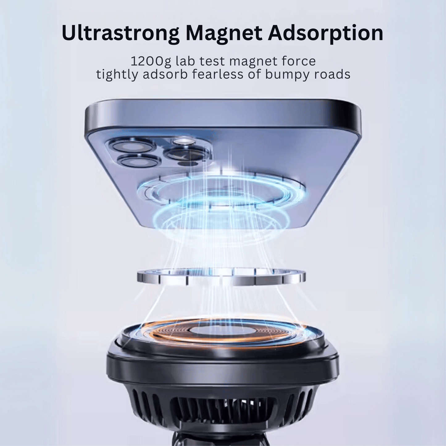 Smart Wireless Magnetic Car Charger - Autotrendix