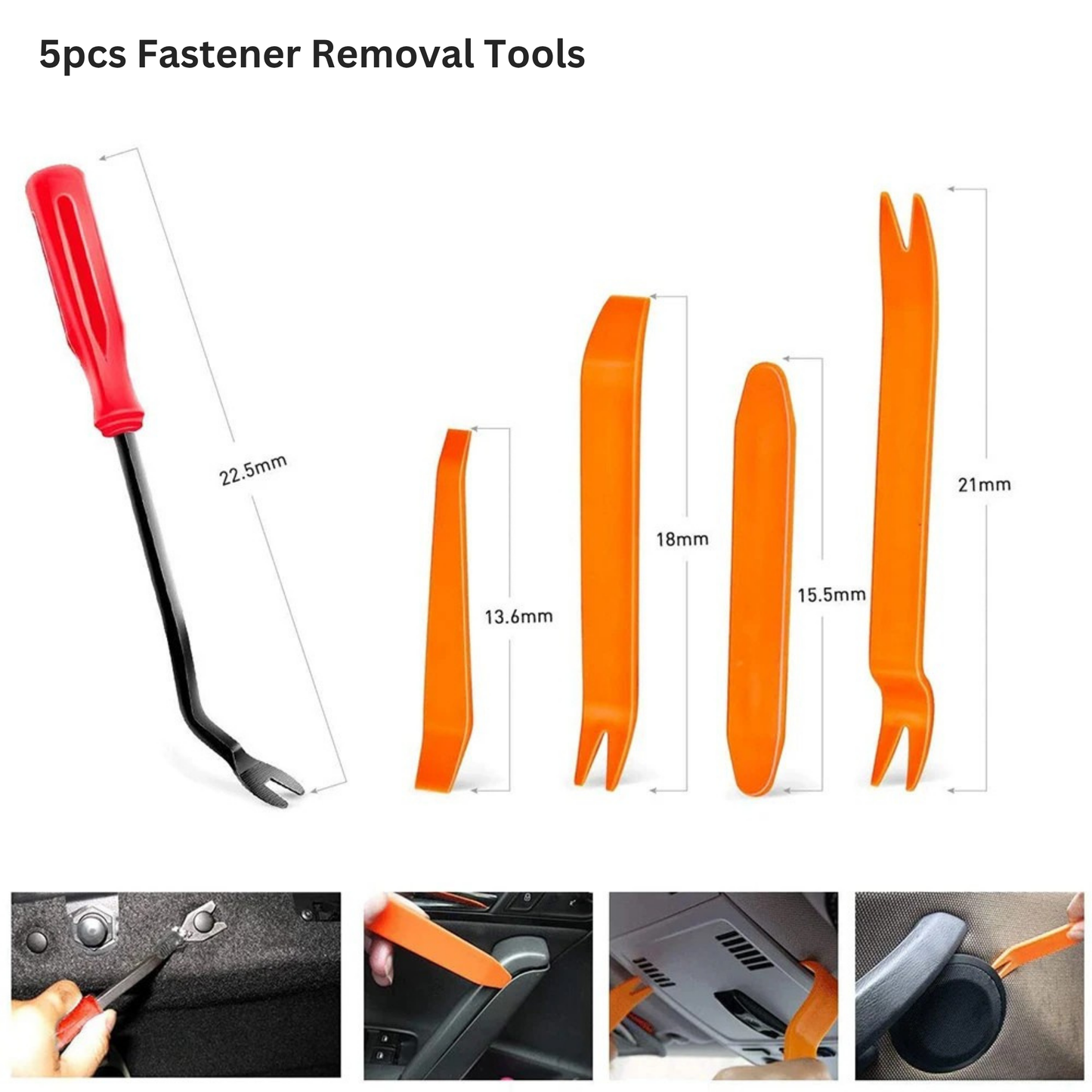 Auto Fastener Clips Kit 680 pcs