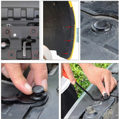 Auto Fastener Clips Kit 680 pcs