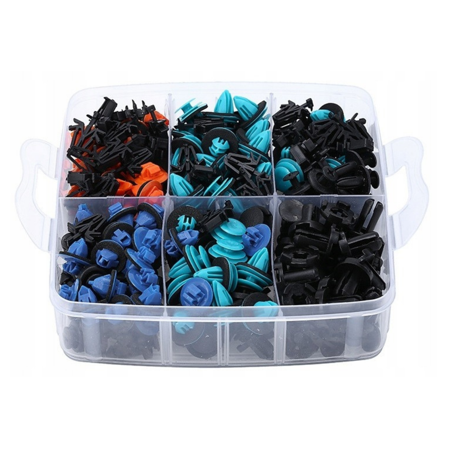 Auto Fastener Clips Kit 680 pcs