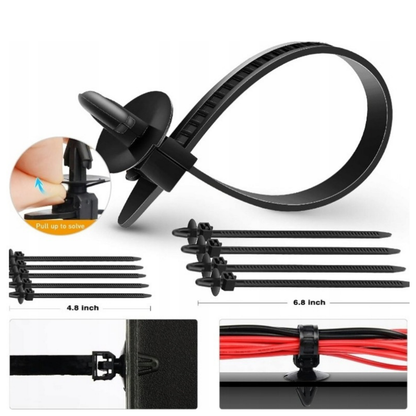 Auto Fastener Clips Kit 680 pcs