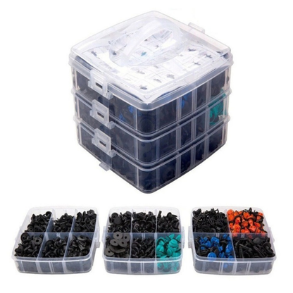 Auto Fastener Clips Kit 680 pcs