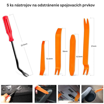Auto Fastener Clips Kit 680 pcs