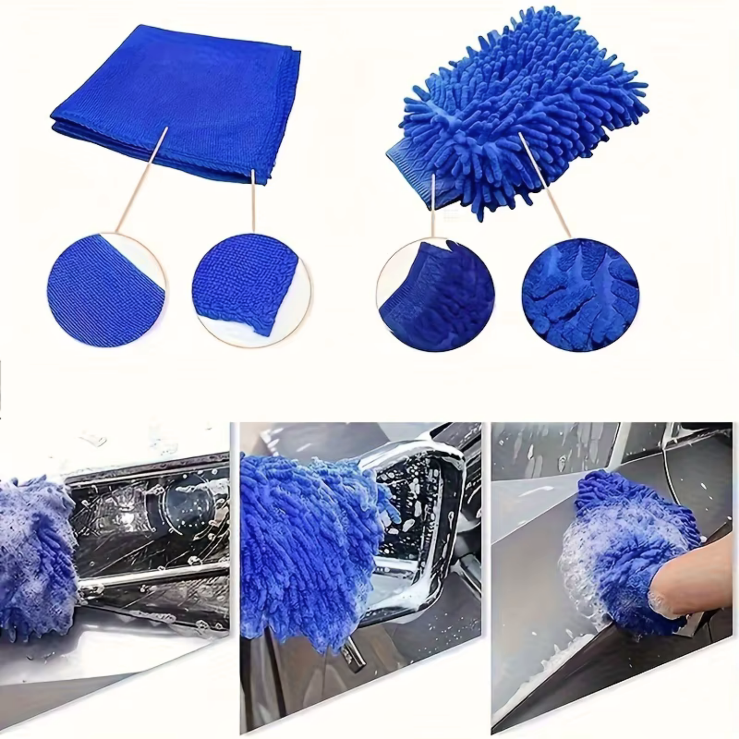 Car Cleaning Brush Set 26 pcs
