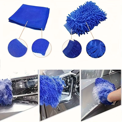 Car Cleaning Brush Set 26 pcs