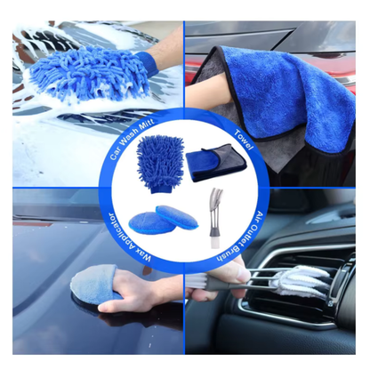 Car Cleaning Brush Set 26 pcs