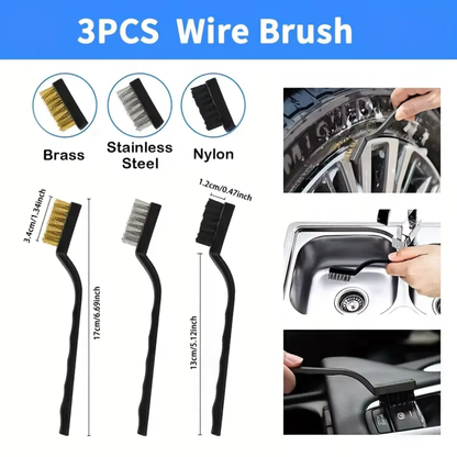 Car Cleaning Brush Set 26 pcs