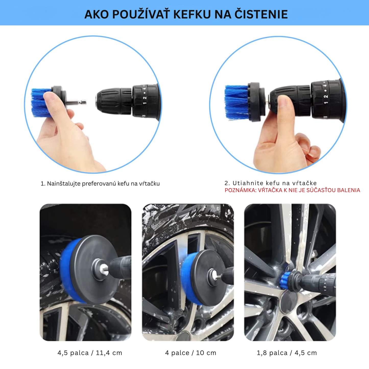 Car Cleaning Brush Set 26 pcs