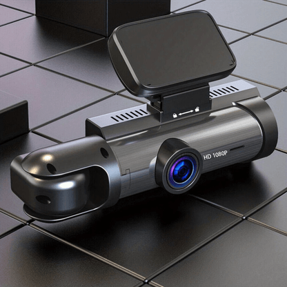 Dual-Lens Dash Camera with HD Night Vision - Autotrendix