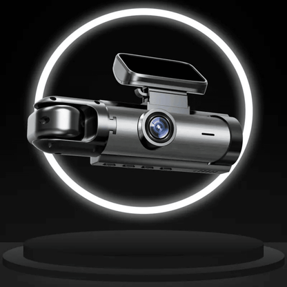 Dual-Lens Dash Camera with HD Night Vision - Autotrendix