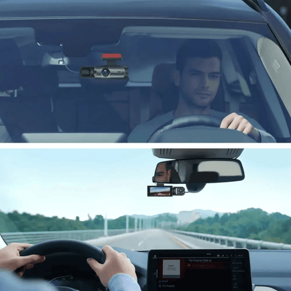 Dual-Lens Dash Camera with HD Night Vision - Autotrendix