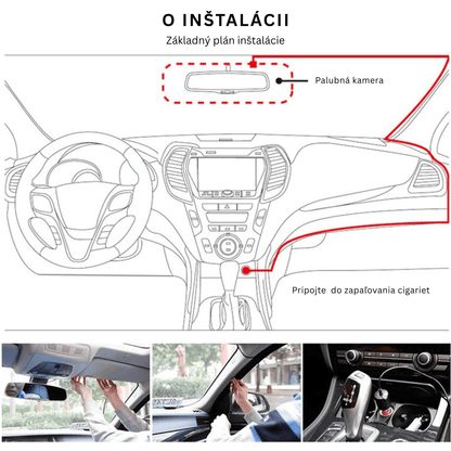 Dual-Lens Dash Camera with HD Night Vision - Autotrendix