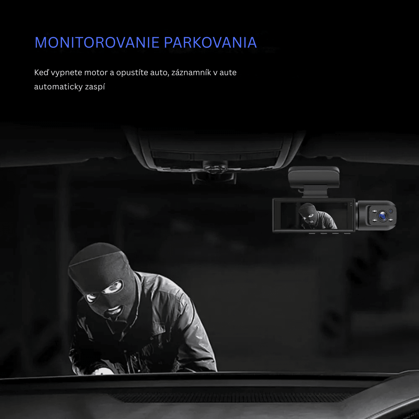 Dual-Lens Dash Camera with HD Night Vision - Autotrendix