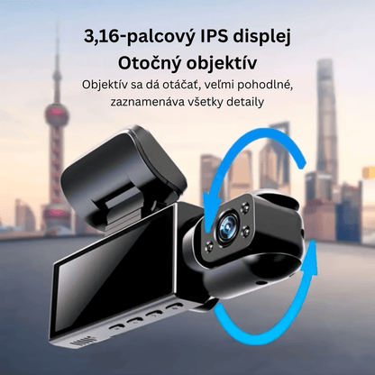 Dual-Lens Dash Camera with HD Night Vision - Autotrendix