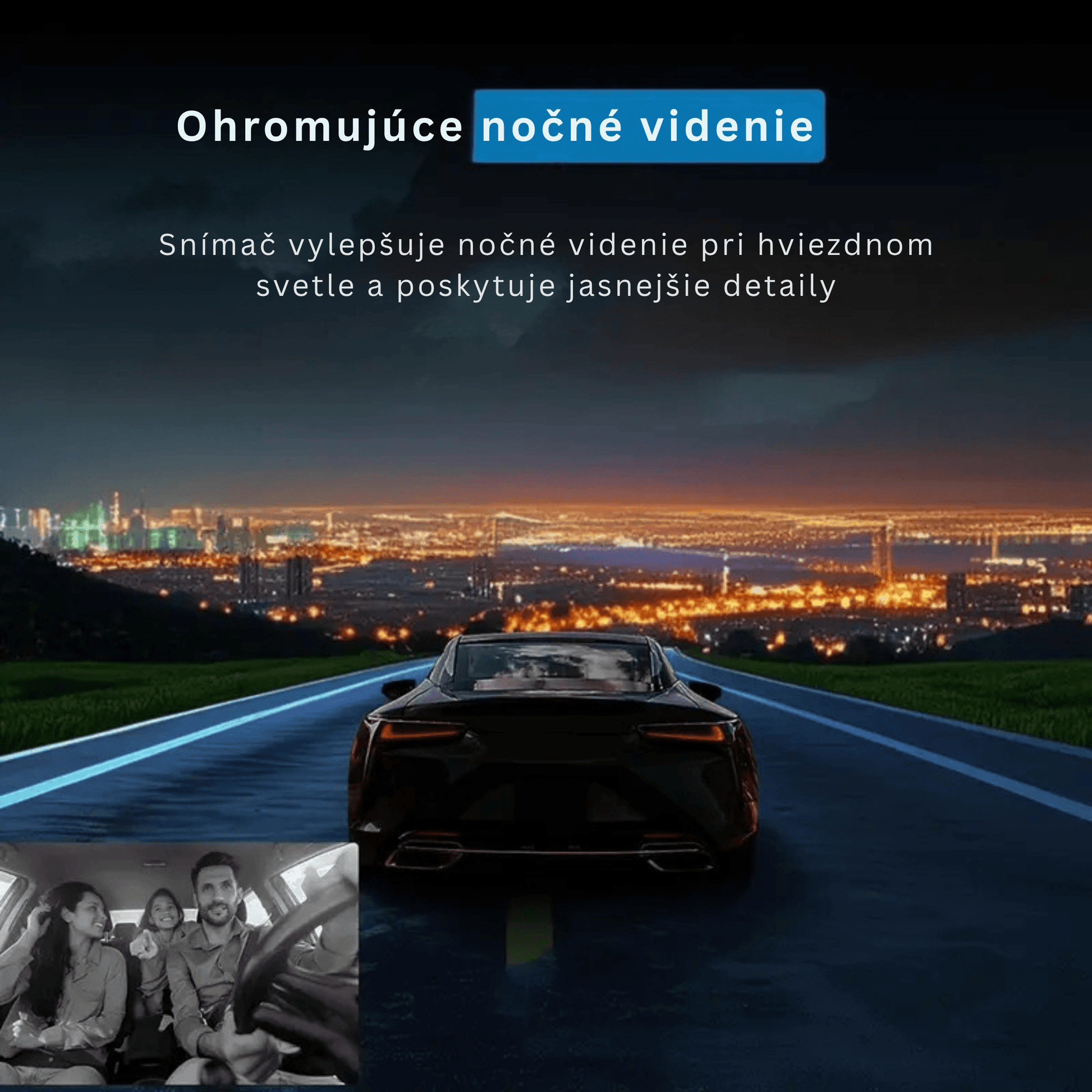 Dual-Lens Dash Camera with HD Night Vision - Autotrendix
