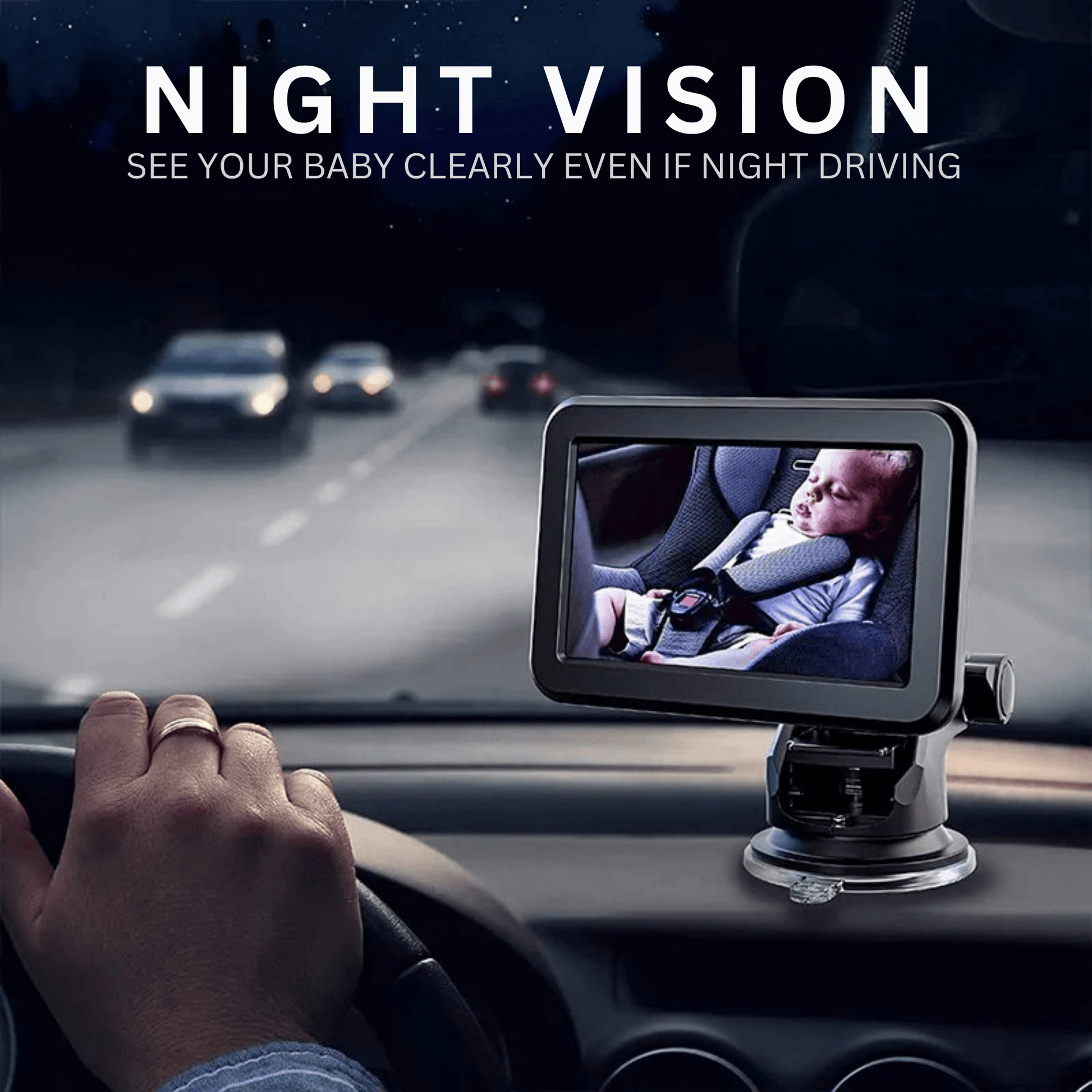HD Night Vision Baby Mirror Monitor - Autotrendix