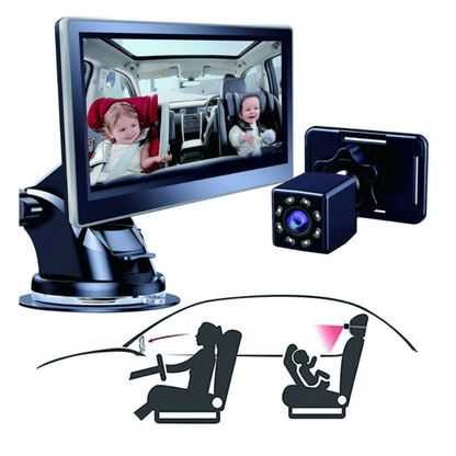 HD Night Vision Baby Mirror Monitor - Autotrendix
