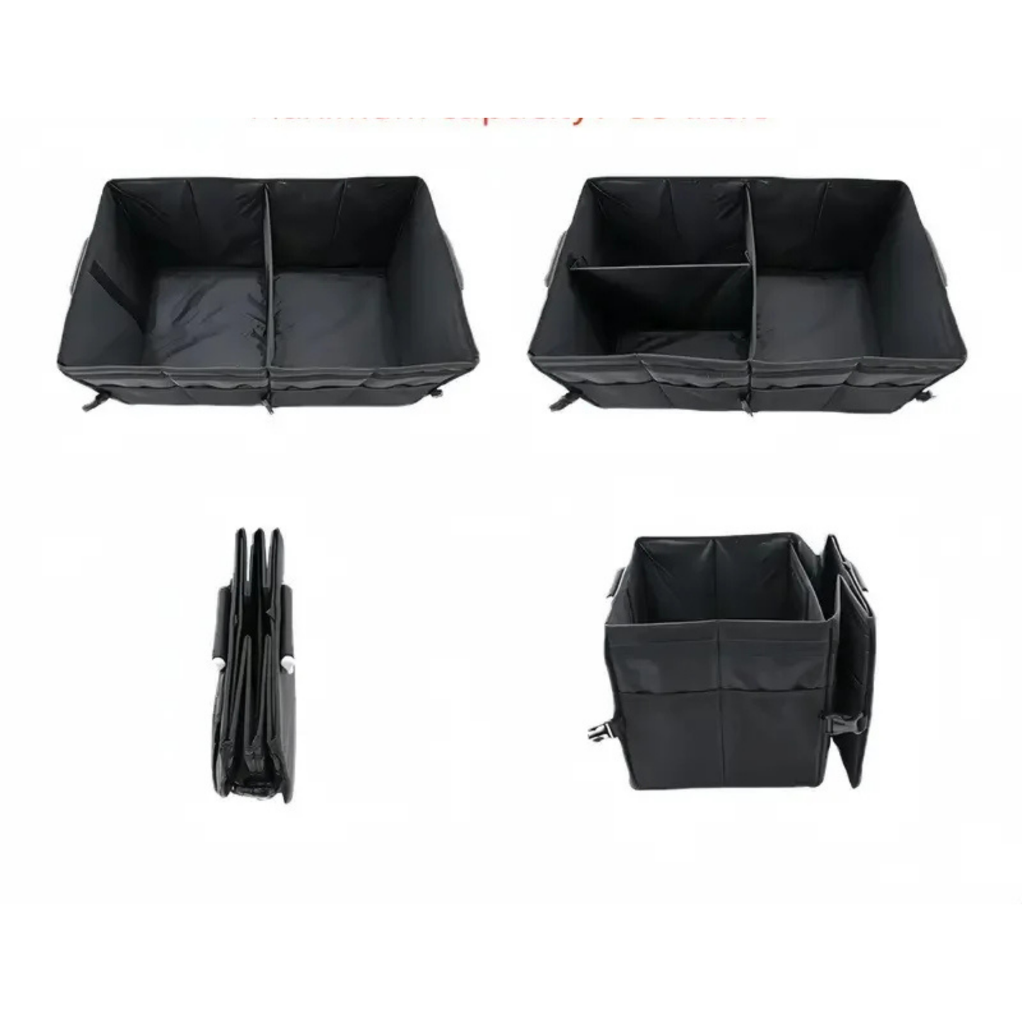 Heavy Duty 63L Car Trunk Organizer