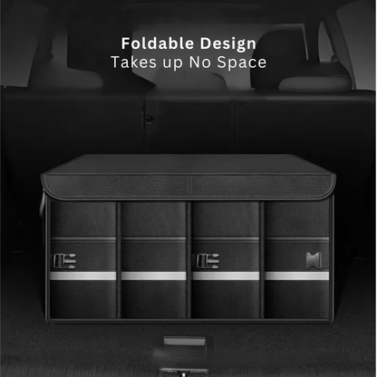 Heavy Duty 63L Car Trunk Organizer