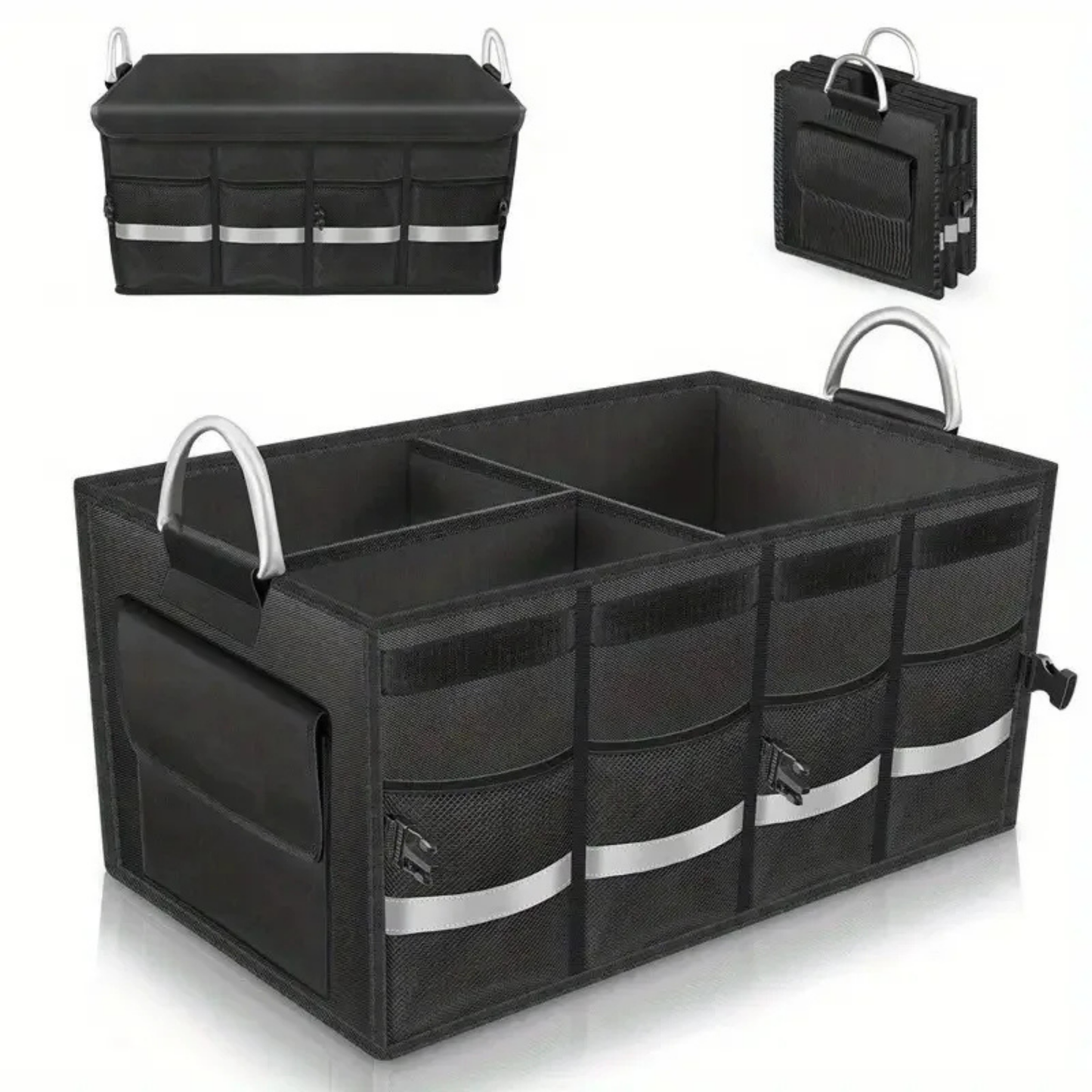Heavy Duty 63L Car Trunk Organizer