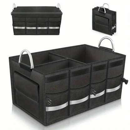 Heavy Duty 63L Car Trunk Organizer