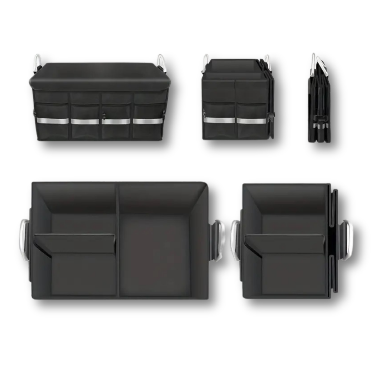 Heavy Duty 63L Car Trunk Organizer