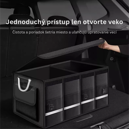 Heavy Duty 63L Car Trunk Organizer