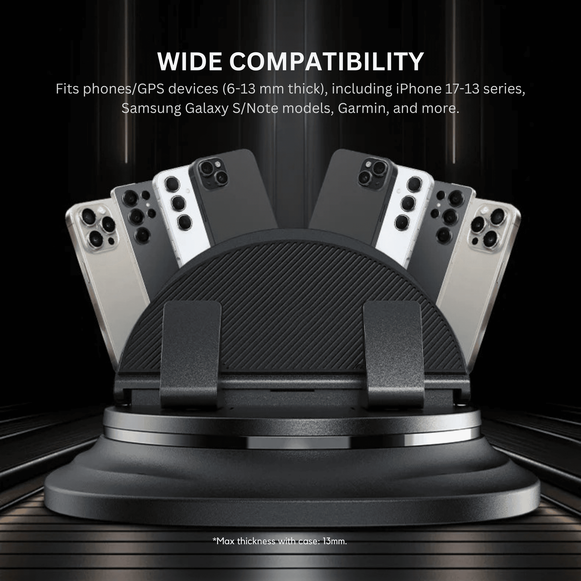 Multifunctional 360° Rotatable Car Phone Holder - Autotrendix