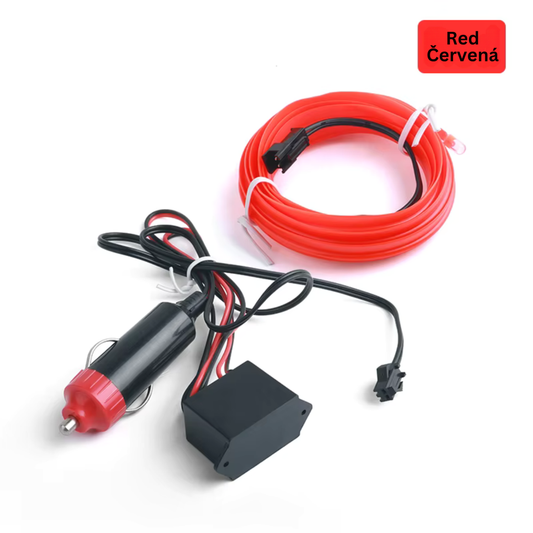 Neon LED Car Interior Lighting Strips 3m