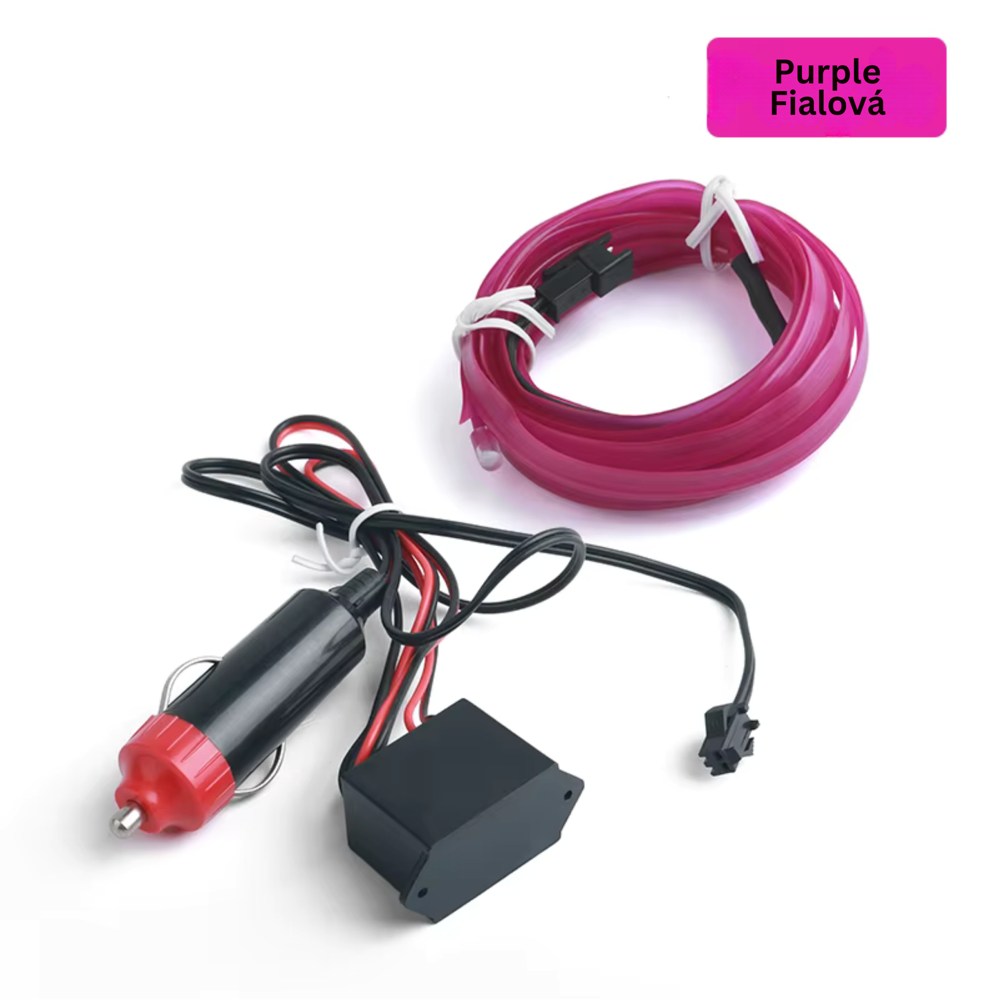 Neon LED Car Interior Lighting Strips 3m