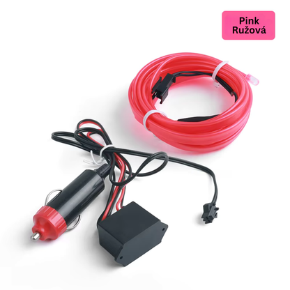 Neon LED Car Interior Lighting Strips 3m