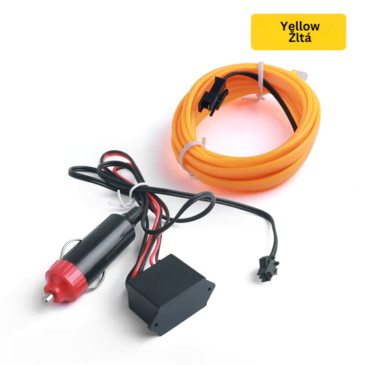 Neon LED Car Interior Lighting Strips 3m