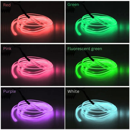 Neon LED Car Interior Lighting Strips 3m