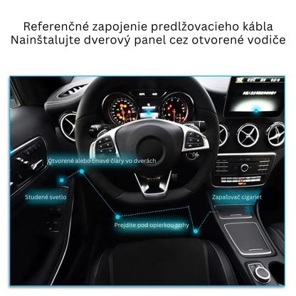 Neon LED Car Interior Lighting Strips 3m