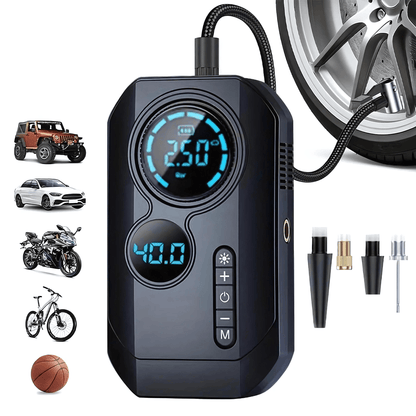 Portable Car Jump Starter & Air Compressor - Autotrendix
