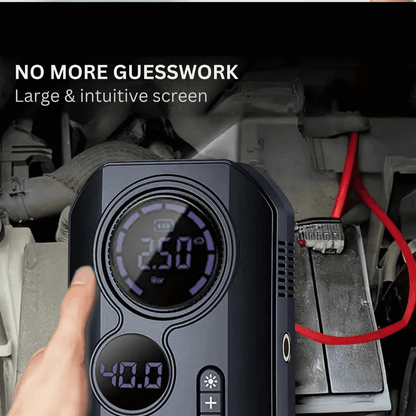 Portable Car Jump Starter & Air Compressor - Autotrendix