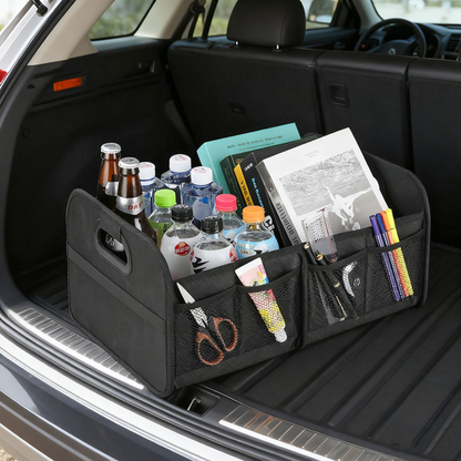 Portable Foldable Car Trunk Organizer 32l
