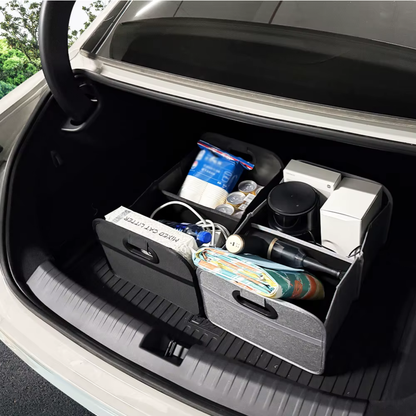 Portable Foldable Car Trunk Organizer 32l